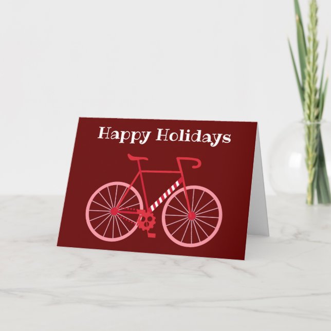 Jul Helgdag Bicycle Helgkort (Framsida)
