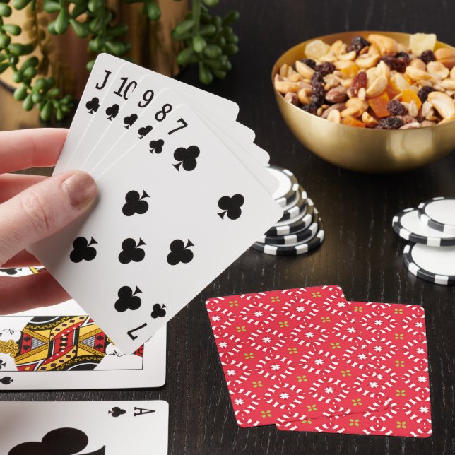 Jul Helgdag Charm Mönster 04 - Casinokort (På plats)