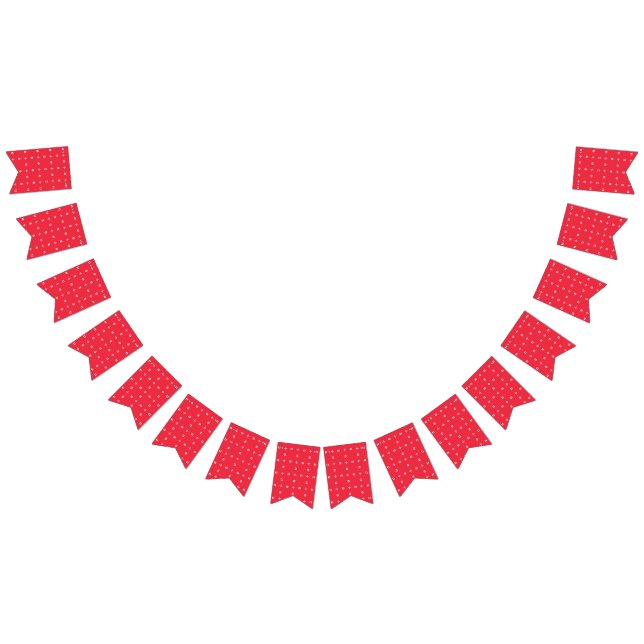 Jul Helgdag Charm Mönster 09 - Vimplar (Alla)