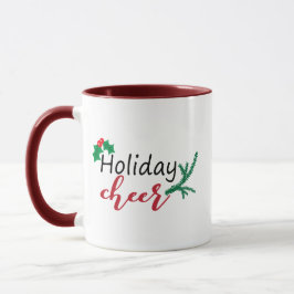 Jul Helgdag Cheer Holly Julafton Gift Mugg