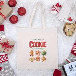 Jul Helgdag Cookie Exchange Party Tygkasse