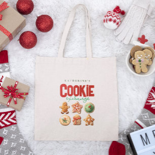 Jul Helgdag Cookie Exchange Party Tygkasse