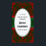 Jul Helgdag Damask Pearl V Vin Flaska-etikett Fraktsedel<br><div class="desc">Festive Red & Grönt jul-Helgdag-Damask - Bröllop-etikett/Vin-etikettens Elegant, chic och snyggt Vin-tillbehör med ett festligt anpassade i rött och party, ett Helgdag satin-utseende och ett pärlutseende grönt. Produkten ingår i en serie matchande designmodeller som lätt kan grönt för många ramar och evenemang. Om du behöver separat matchande OSA kort, Tackkort,...</div>