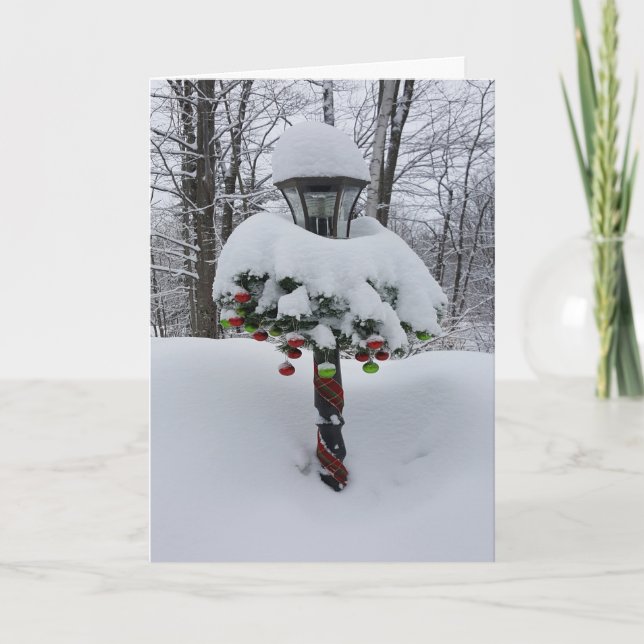 Jul Helgdag Decor Winter-Helgdagarna Jul Helgkort (Framsida)