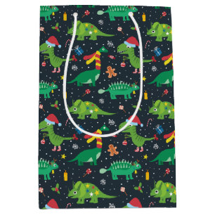 Jul Helgdag Dinosaurs Wrapping Papper