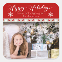 Jul Helgdag - Glad helg Photo Red Hjort