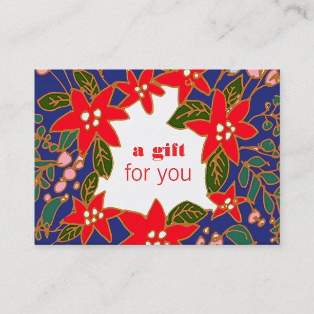 Jul-/Helgdag-intyg Rabattkort (Framsida)