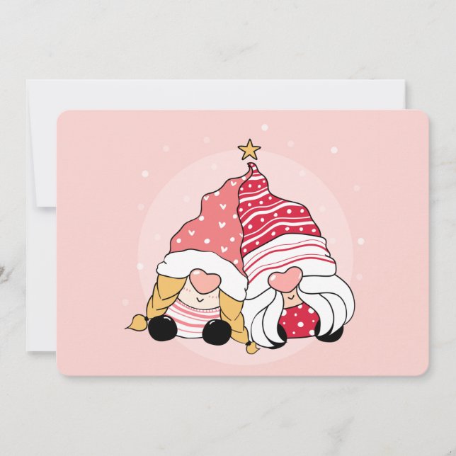 Jul-Helgdag Julkort (Framsida)