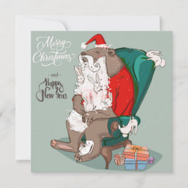 Jul-Helgdag Julkort