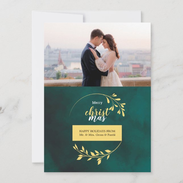 Jul-Helgdag Julkort (Framsida)