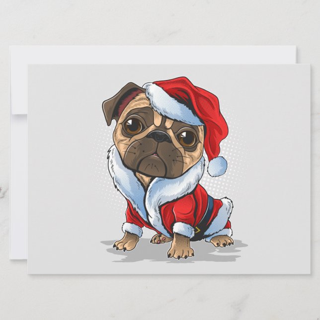 Jul-Helgdag Julkort (Framsida)