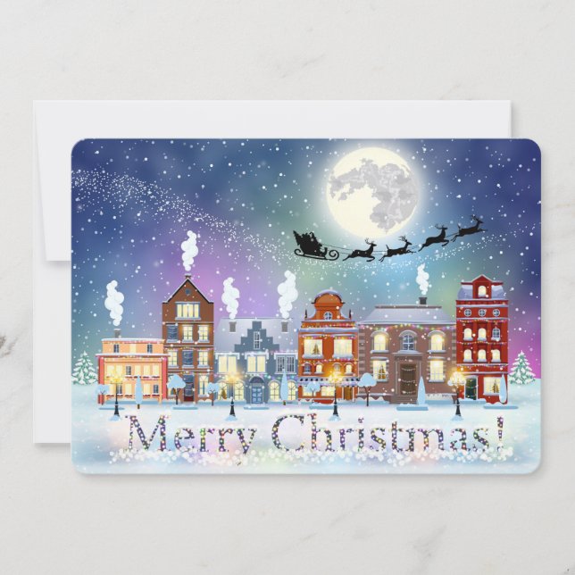 Jul-Helgdag Julkort (Framsida)