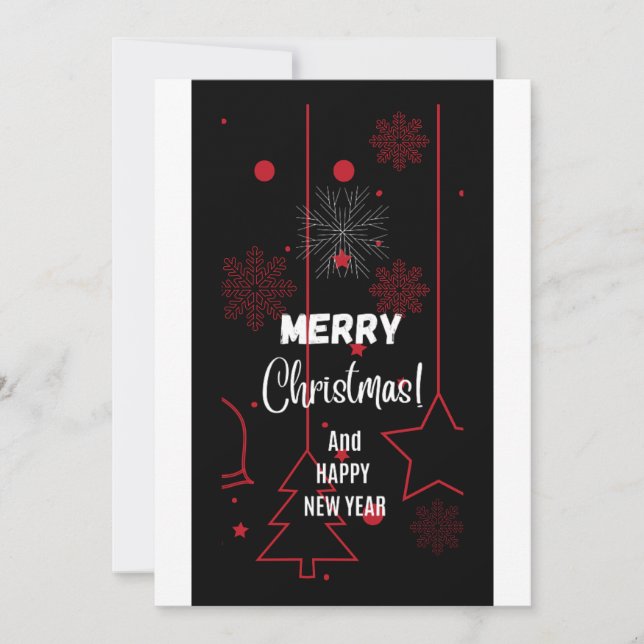 Jul-helgdag Julkort (Framsida)