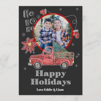 Jul-Helgdag kort Lastbil