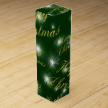 jul, helgdag, lycklig, julafton, år, ny, vinter presentask för vinflaska<br><div class="desc">jul,  helgdag,  lycklig,  julafton,  år,  ny,  vinter,  firande,  dekoration,  typografi, </div>