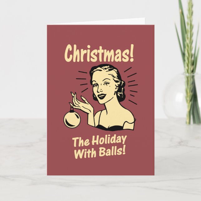 Jul: Helgdag med bollar Helgkort (Framsida)