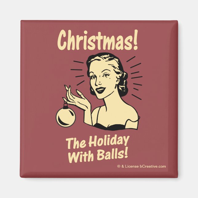 Jul: Helgdag med Bollar Magnet (Framsidan)
