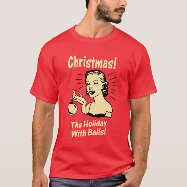 Jul: Helgdag med Bollar T Shirt (Framsida)