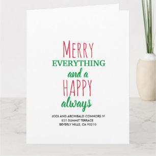 Jul Helgdag Merry Allting Lycklig Alltid Kort