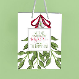 Jul Helgdag Merry Mistletoe Cute Whimsical