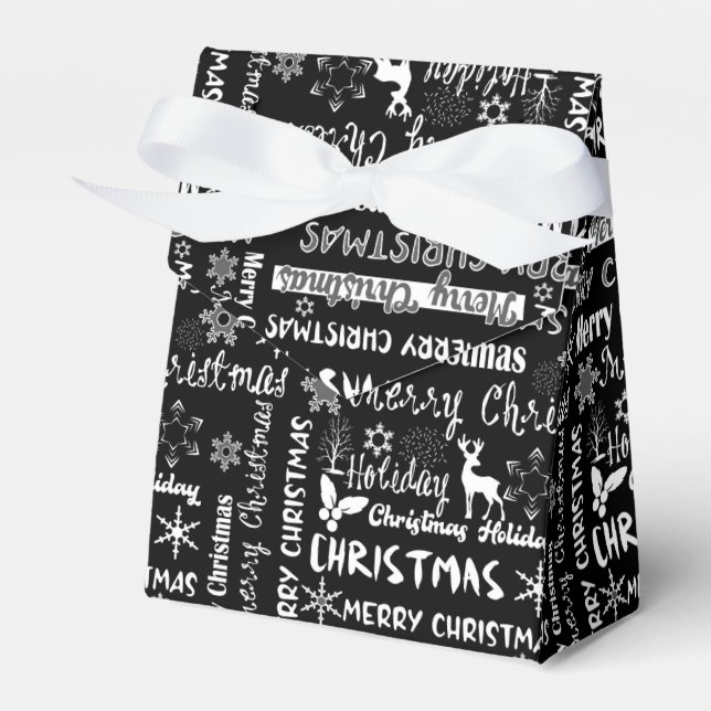 Jul-helgdag, mönster presentaskar (Framsidan Sidan)