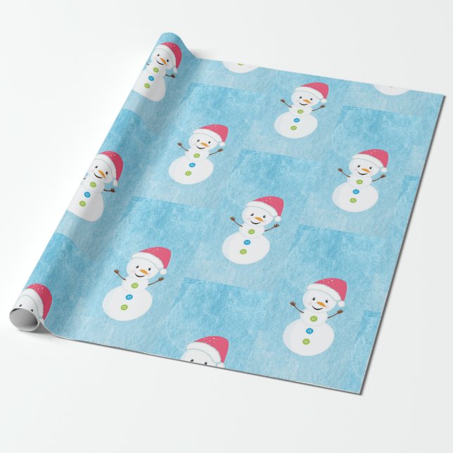 Jul-Helgdag-Mönster Presentpapper (Utrullad)