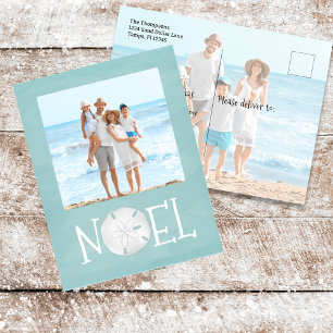 Jul Helgdag Noel Photo Simple Beach Budget Helg Vykort