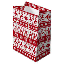 Jul Helgdag Norden Mönster Mysigt