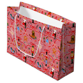 Jul Helgdag - Nutcracker Large Gift Bag