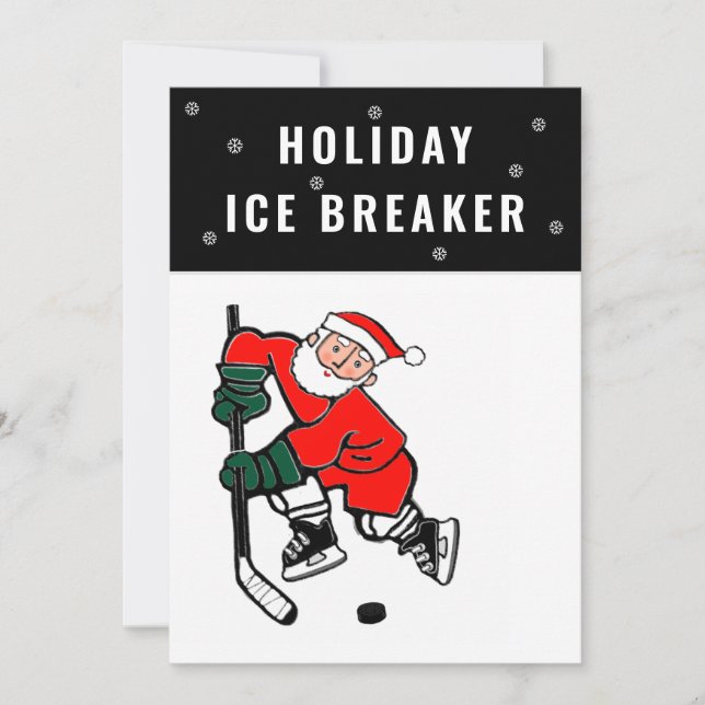 Jul Helgdag Open House Party Inbjudningar (Framsida)