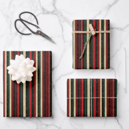 Jul Helgdag Rand Wrapping Papper