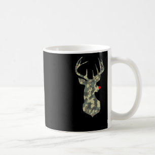 Jul Helgdag Rudolf Reindeer Red Nose Camo Hu Kaffemugg