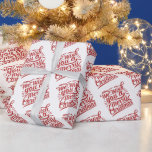 Jul Helgdag Sång-citat  Presentpapper<br><div class="desc">Vi önskar er ett God jul. Vi önskar er en helgdag.</div>