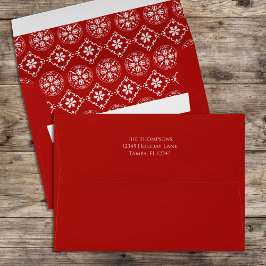 Jul Helgdag Simple Cute Snowflake Mönster