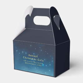 Jul-Helgdag Stars Blue Favoritbox Presentaskar