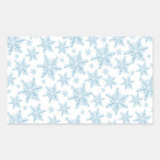 Jul, Helgdag Stickers Rektangulärt Klistermärke