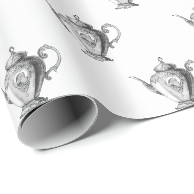 Jul Helgdag Tea Party Presentpapper (Rullad Hörn)