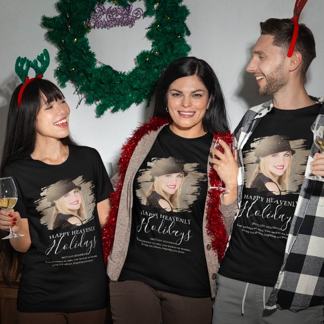 Jul-Helgdag - trippelfoto T Shirt (Skapare uppladdad)