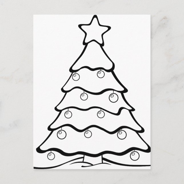 Jul, helgdagar, glädje, grönt färg, träd helg vykort (Framsida)