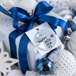 Jul,Helgdagar,Modern Julafton,Helgdagar Säsonger,C Runt Klistermärke