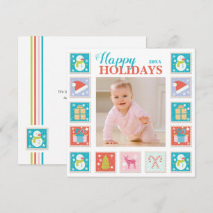 Jul Helgdagar Postage Frimärke Photo Kort