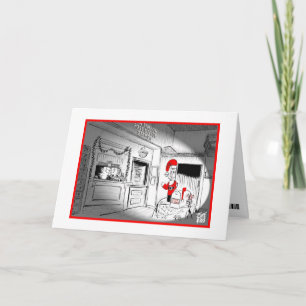 JUL: "HEMLIGA SANTA ", HELGKORT