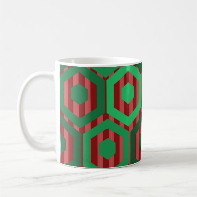 Jul Hexagons Kaffemugg (Vänster)