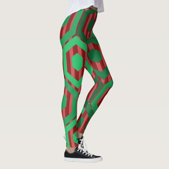 Jul Hexagons Leggings (Höger)