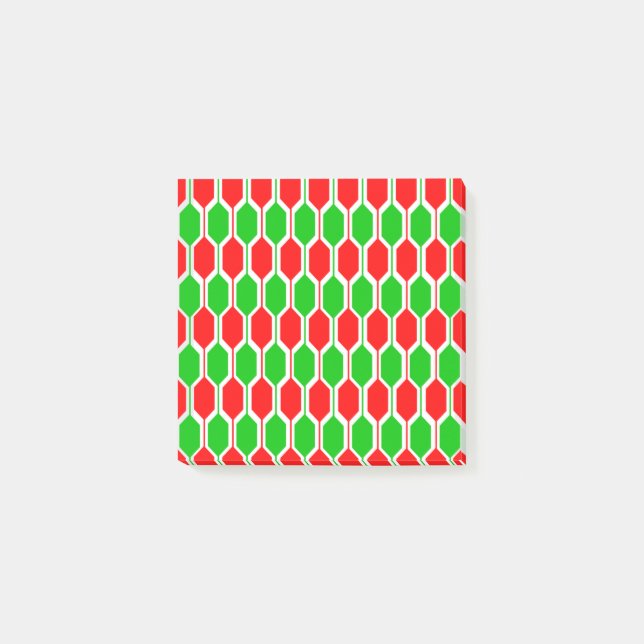 Jul Hexagons Post-it Block (Framsida)