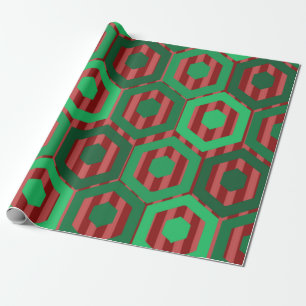 Jul Hexagons Presentpapper