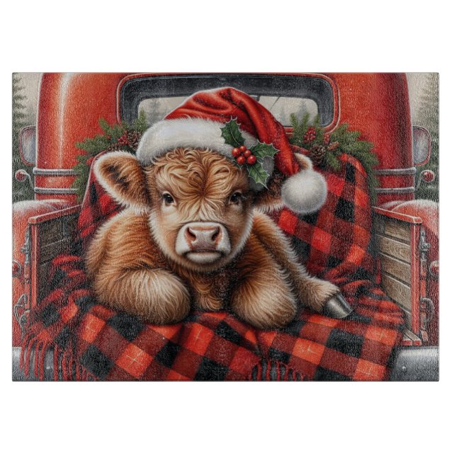 Jul Highland Cow (Framsidan)