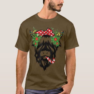 Jul Highland Cow Funny Farm Animal T Shirt