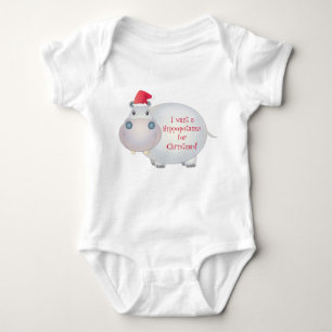 Jul Hippo hippopotamus Baby Shirt Tee Shirt