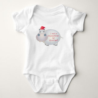 Jul Hippo hippopotamus Baby Shirt Tee Shirt